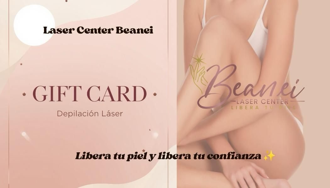 Gift card de depilación láser Beanei